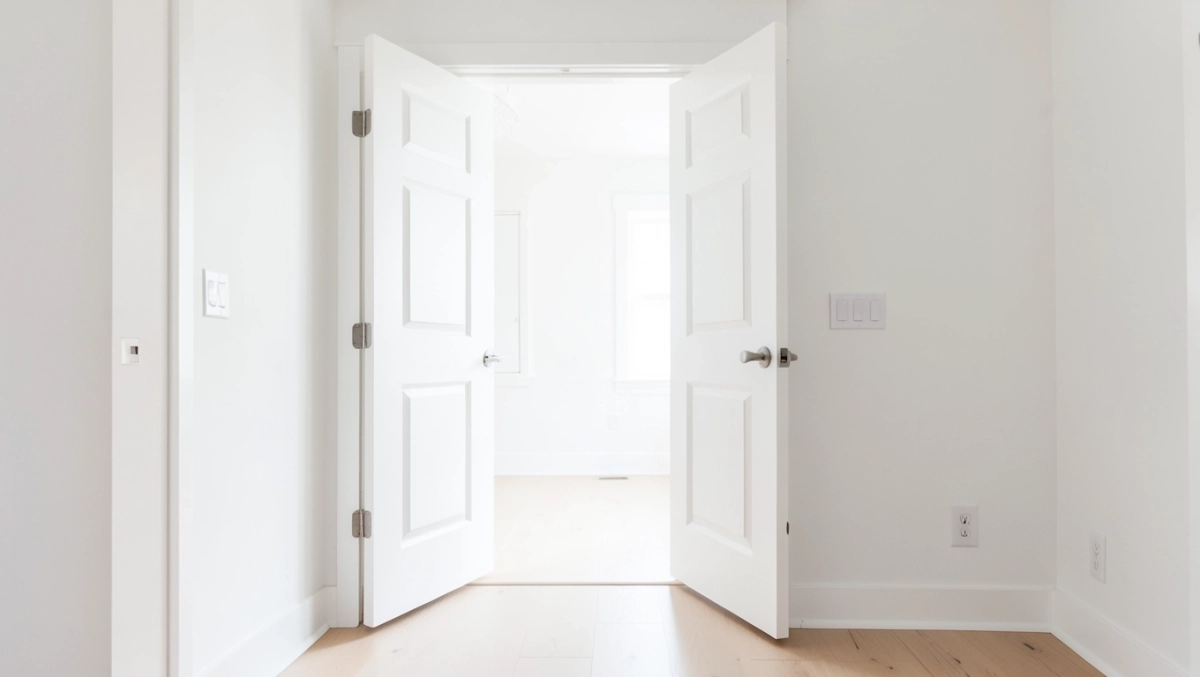 Biały przedpokój inspiracje