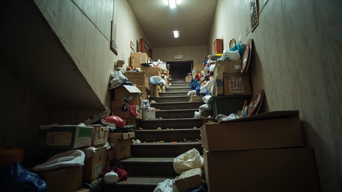 Pismo o uprzątnięcie klatki schodowej