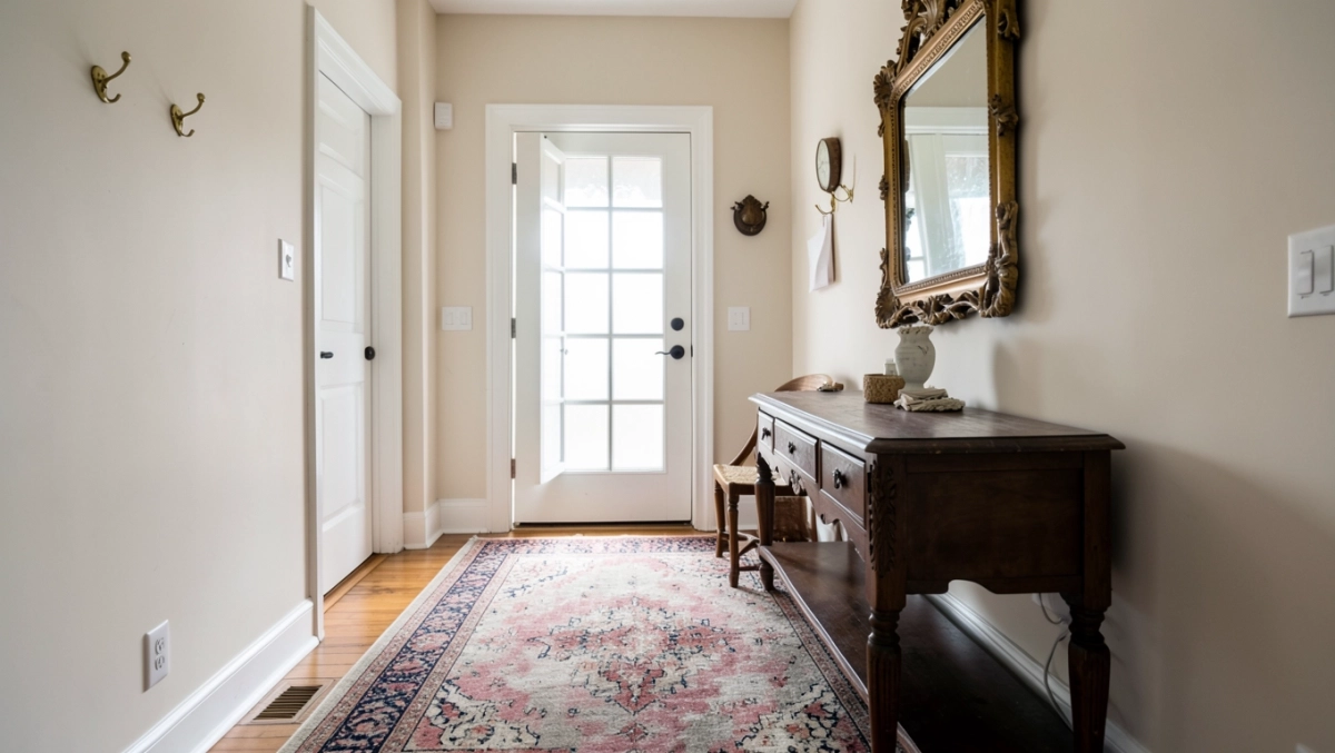 Przedpokój w stylu vintage
