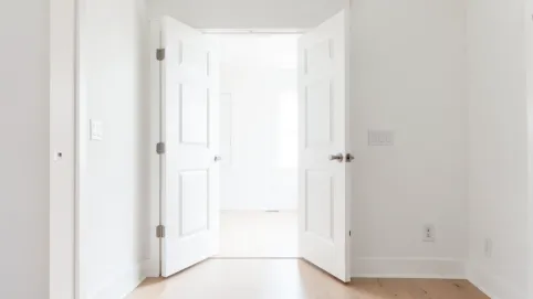 Biały przedpokój inspiracje