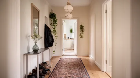 długi przedpokój inspiracje