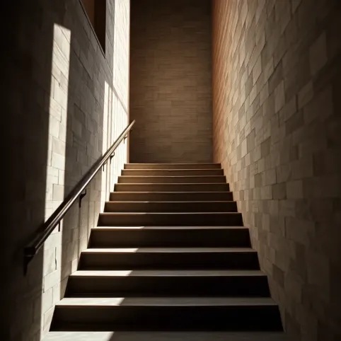 Fototapeta 3D na klatkę schodową