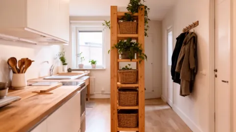 Jak oddzielić kuchnię od przedpokoju