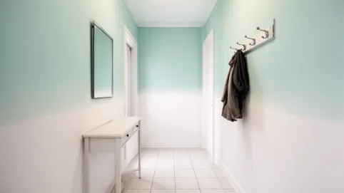 Jak pomalować przedpokój na dwa kolory