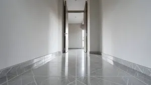 Nowoczesna podłoga w przedpokoju