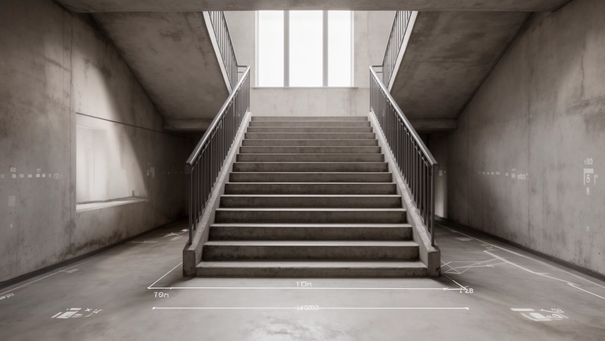 Wymiary klatki schodowej w budynku wielorodzinnym
