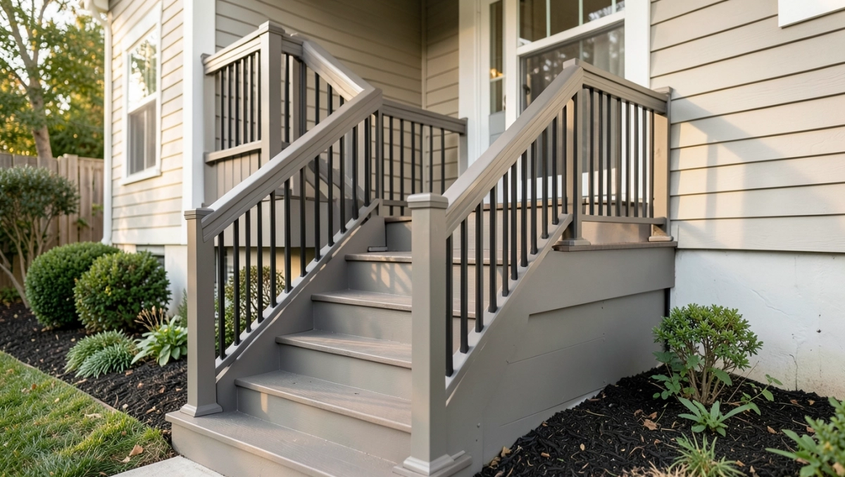 Zabudowa klatki schodowej w domu jednorodzinnym