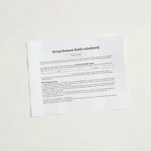 Wniosek O Remont Klatki Schodowej Wzór